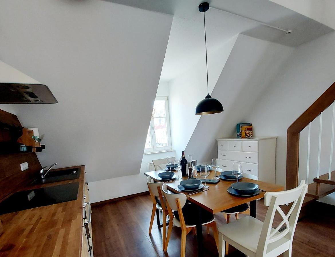 Hochwertige Ferienwohnung Direkt Am Wasser Mit Balkon Greifswald Exteriör bild